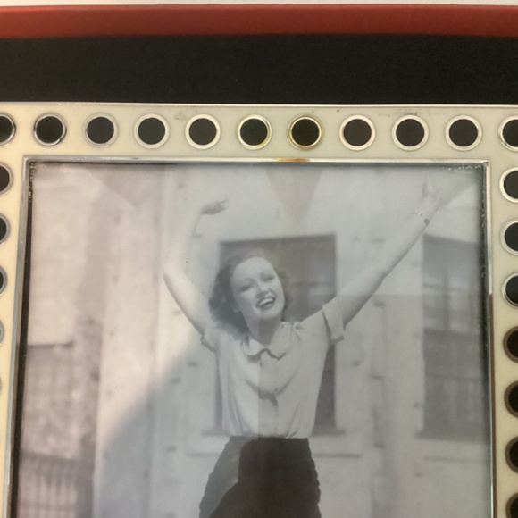 Kate Spade Cream and Black  Polka Dot Photo Frame 5x7 - Picture 7 of 9